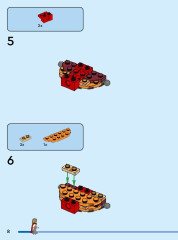 LEGO 76289 instructions page 8 – build guide