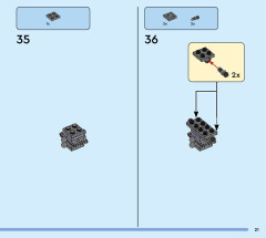 LEGO 76290 instructions page 21 – build guide