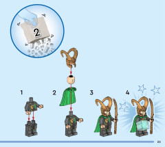 LEGO 76290 instructions page 25 – build guide