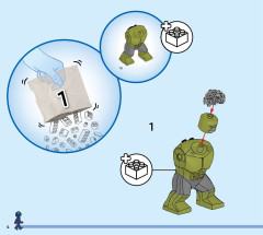 LEGO 76290 instructions page 4 – build guide