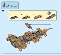 LEGO 76290 instructions page 42 – build guide