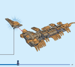 LEGO 76290 instructions page 47 – build guide