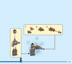 LEGO 76290 instructions page 49 – build guide