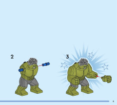 LEGO 76290 instructions page 5 – build guide