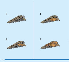 LEGO 76290 instructions page 54 – build guide
