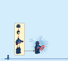 LEGO 76290 instructions page 6 – build guide