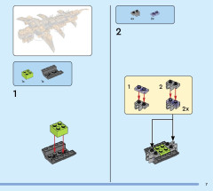 LEGO 76290 instructions page 7 – build guide