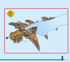LEGO 76290 instructions page 73 – build guide