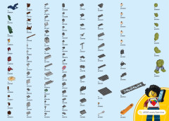 LEGO 76291 instructions page 107 – build guide