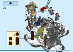 LEGO 76291 instructions page 87 – build guide