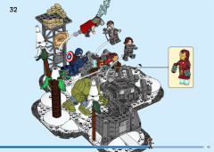 LEGO 76291 instructions page 91 – build guide