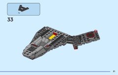 LEGO 76292 instructions page 31 – build guide