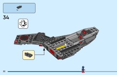 LEGO 76292 instructions page 32 – build guide