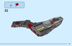 LEGO 76292 instructions page 33 – build guide