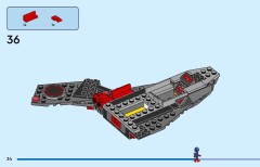 LEGO 76292 instructions page 34 – build guide