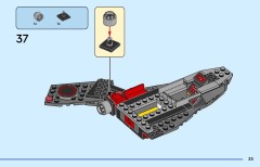 LEGO 76292 instructions page 35 – build guide