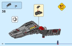 LEGO 76292 instructions page 36 – build guide
