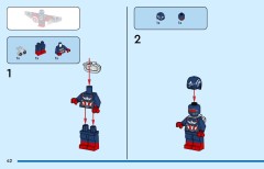 LEGO 76292 instructions page 42 – build guide