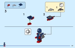 LEGO 76292 instructions page 43 – build guide