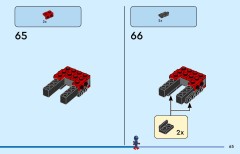 LEGO 76292 instructions page 65 – build guide