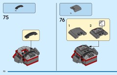 LEGO 76292 instructions page 70 – build guide