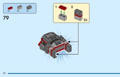 LEGO 76292 instructions page 72 – build guide