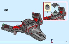 LEGO 76292 instructions page 73 – build guide