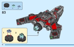 LEGO 76292 instructions page 76 – build guide