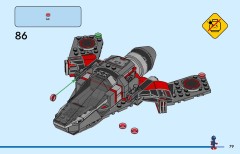 LEGO 76292 instructions page 79 – build guide