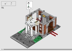 LEGO 76294 instructions page 124 – build guide