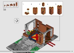 LEGO 76294 instructions page 99 – build guide