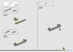 LEGO 76294 instructions page 129 – build guide