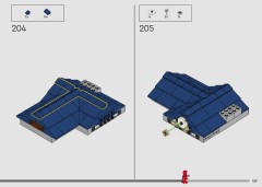 LEGO 76294 instructions page 129 – build guide