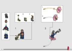 LEGO 76294 instructions page 74 – build guide