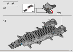 LEGO 76295 instructions page 33 – build guide