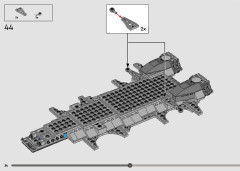 LEGO 76295 instructions page 34 – build guide