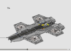 LEGO 76295 instructions page 75 – build guide