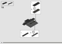 LEGO 76295 instructions page 78 – build guide