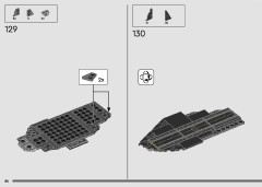 LEGO 76295 instructions page 84 – build guide