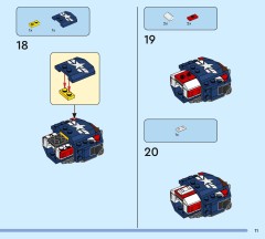 LEGO 76296 instructions page 11 – build guide