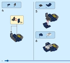 LEGO 76296 instructions page 6 – build guide