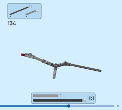 LEGO 76296 instructions page 71 – build guide