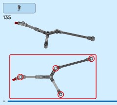 LEGO 76296 instructions page 72 – build guide