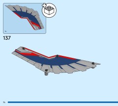 LEGO 76296 instructions page 74 – build guide