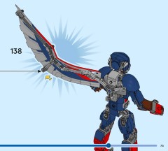 LEGO 76296 instructions page 75 – build guide