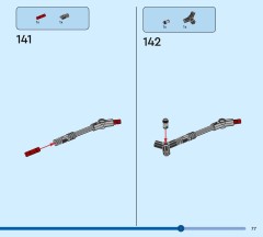 LEGO 76296 instructions page 77 – build guide
