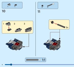 LEGO 76296 instructions page 8 – build guide