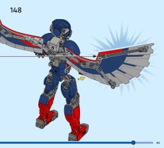 LEGO 76296 instructions page 83 – build guide