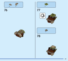 LEGO 76297 instructions page 45 – build guide