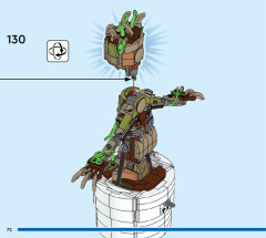 LEGO 76297 instructions page 72 – build guide